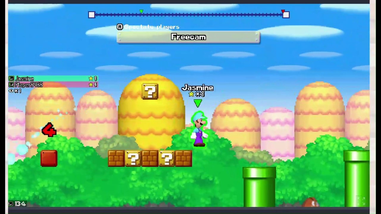 M.Mmont129010 plays: NSMBDS Mario vs Luigi (Part 1)