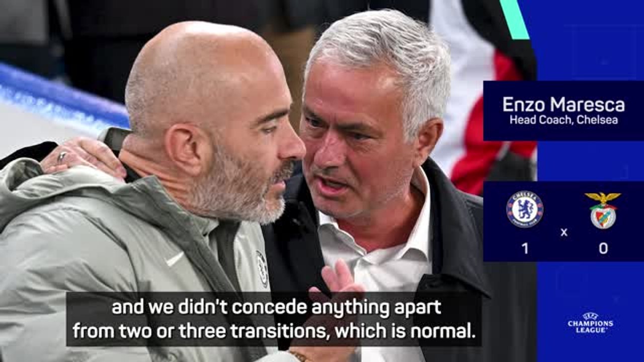 Sometimes you need to win ugly - Maresca after Benfica win