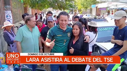 LARA ASISTIRÁ AL DEBATE DEL TSE