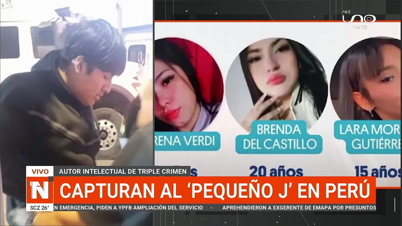 CAPTURAN AL 'PEQUEÑO J'