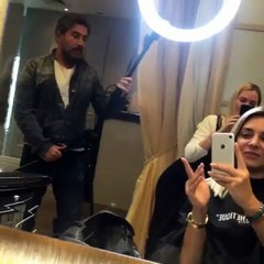 موقف رومانسي من عابد فهد لزوجته يتحوّل لمشهد كارثي