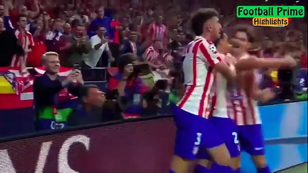 Atletico Madrid vs Eintracht Frankfurt 5-1 Highlights & All Goals 2025 UEFA Champions League - Antoine Griezmann Goal