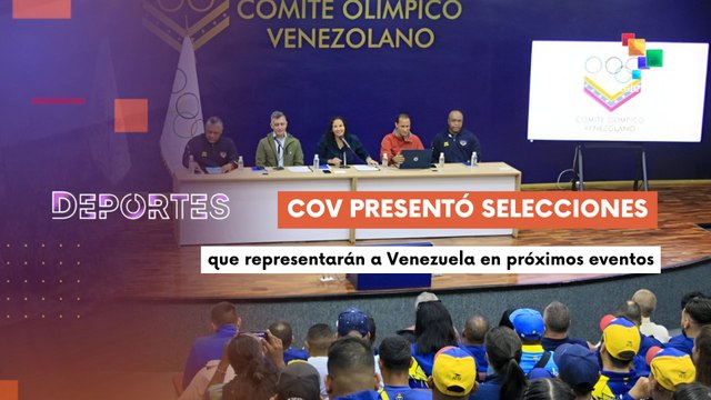 Comité Olímpico Venezolano presentó selecciones de Venezuela en próximos eventos internacionales DEPORTES TE LO CUENTO 30-09-2025