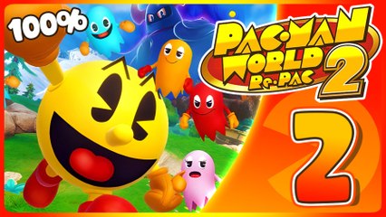 Pac-Man World 2: Re-PAC Walkthrough Part 2 (PS5) 100% Tree Tops