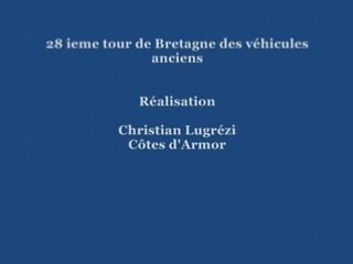 Tour de Bretagne 2008 des véhicules anciens