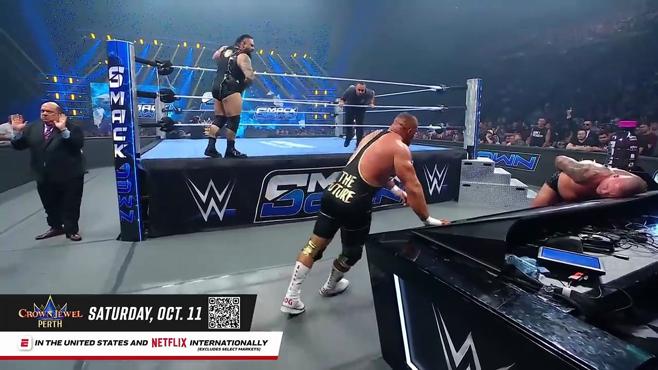 WWE SMACKDAWN 3 OCTOBER 2025 CODY RHODES & RANDY ORTON VS BRONSON BREED & BRON BREAKKER FULL MATCH