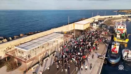 Medya mensupları ve sağlıkçılardan oluşan Özgürlük Filosu Gazze yolunda