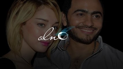 زوجة تامر حسني تخطف الأنظار خلال تكريمه في القاهرة