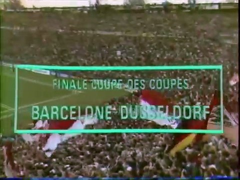 BARCELONE - FORTUNA DUSSELDORF - 1979 - SAISON 1978/1979 -