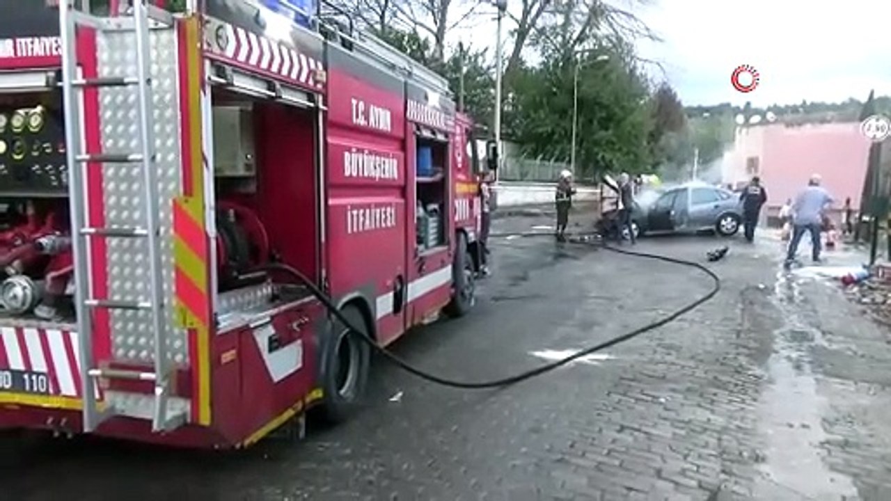Aydın’da faciadan dönüldü: Sıvı oksijen tankı dolumu sırasında yangın çıktı