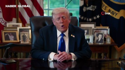 Trump’tan aralarında Türkiye’nin de bulunduğu ülkelere Gazze teşekkürü videosu