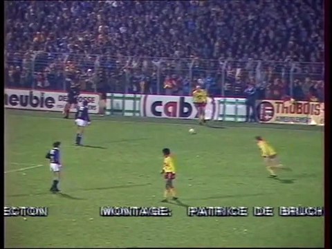 LENS - BORDEAUX - 1983 - SAISON 1982/1983 -