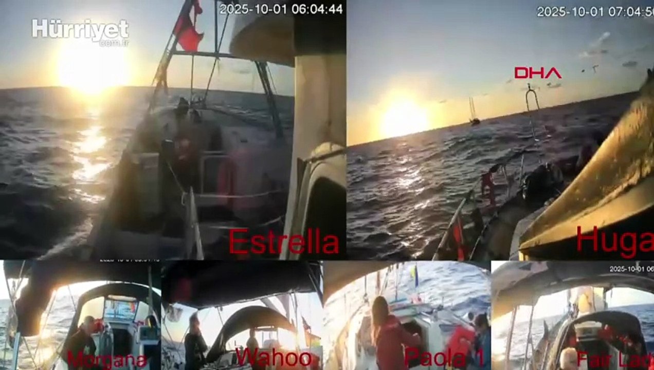 Küresel Sumud Filosu'nun 'Yüksek riskli bölgeye' girdiği bildirildi