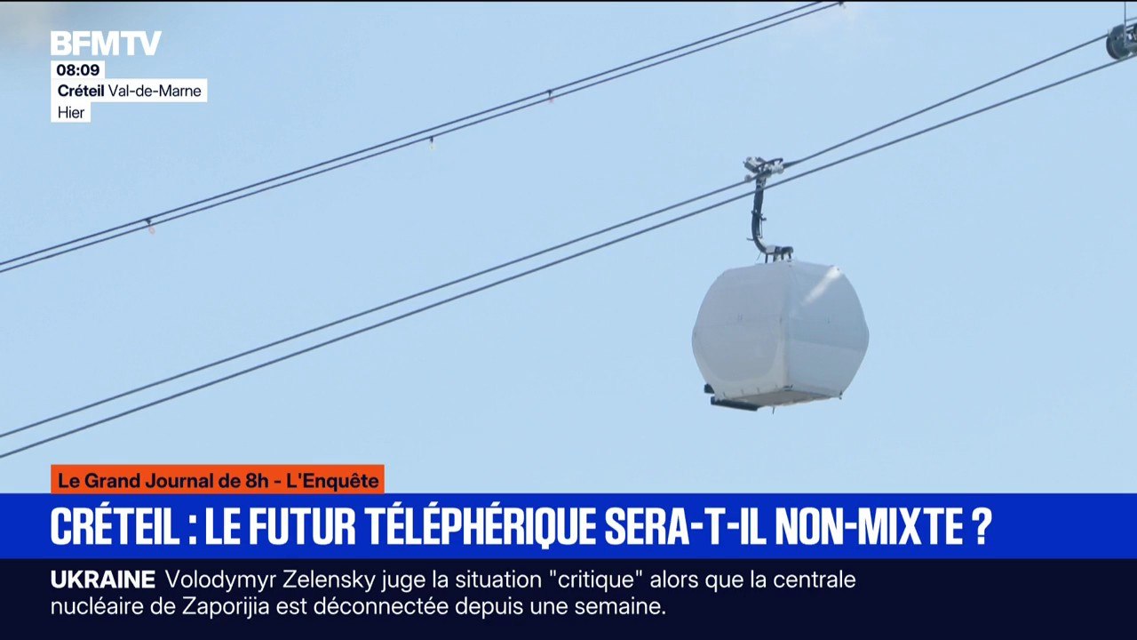 Une députée LFI propose de rendre les cabines du téléphérique, qui reliera Créteil à Villeneuve-Saint-Georges, non mixte pour protéger les femmes