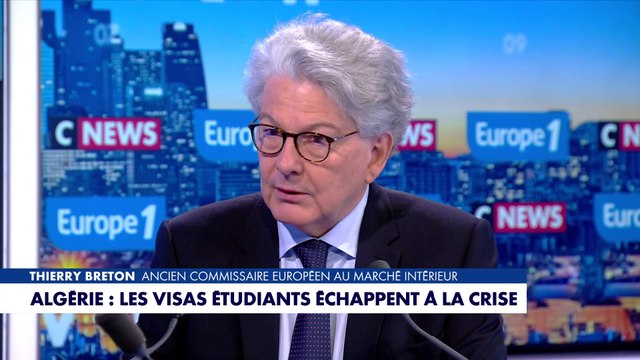 Thierry Breton: «Il y a des propos que nous tenons contre un Etat qui exerce une relation»