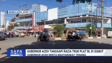 Kisruh Soal Razia Plat BL Aceh Disetop di Sumut, Gubernur Aceh: Jangan Dibesar-besarkan