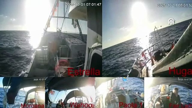 Küresel Sumud Filosu: Gazze'ye doğru devam, 120 deniz mili sınırına yaklaşıyoruz