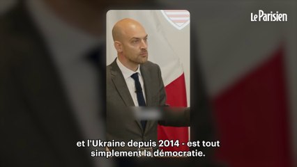 « Ce n’est pas une fiction » : à Harvard, Jean-Noël Barrot compare Vladimir Poutine à l’Empereur Palpatine