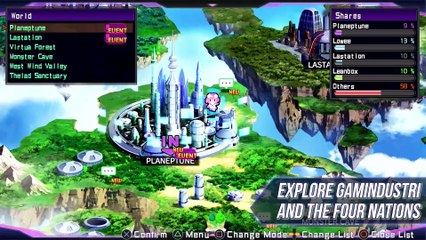 Hyperdimension Neptunia Re;Birth1 + Gameplay Trailer