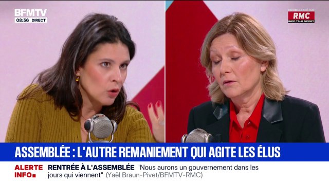 Les onze groupes politiques doivent être représentés au bureau de l'Assemblée nationale , affirme sa présidente Yaël Braun-Pivet