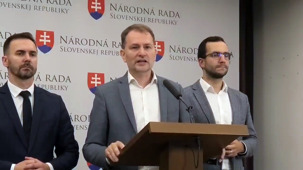 ZÁZNAM: Krátkeho vylúčili z klubu Slovensko,Za ľudí,KÚ, Krajčího v ňom chcú nechať