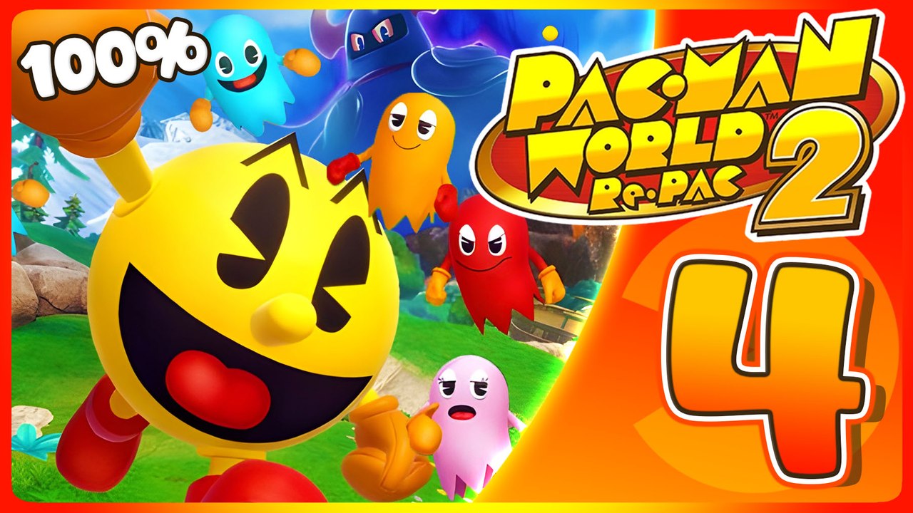 Pac-Man World 2: Re-PAC Walkthrough Part 4 (PS5) 100% Volcano