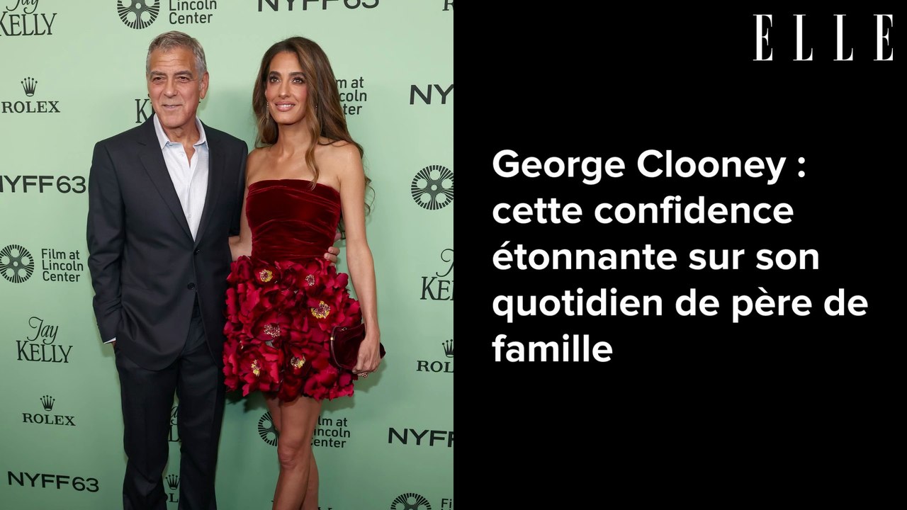 George Clooney : cette confidence étonnante sur son quotidien de père de famille