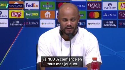 Bayern Munich - Kompany : "Se concentrer sur le prochain match"