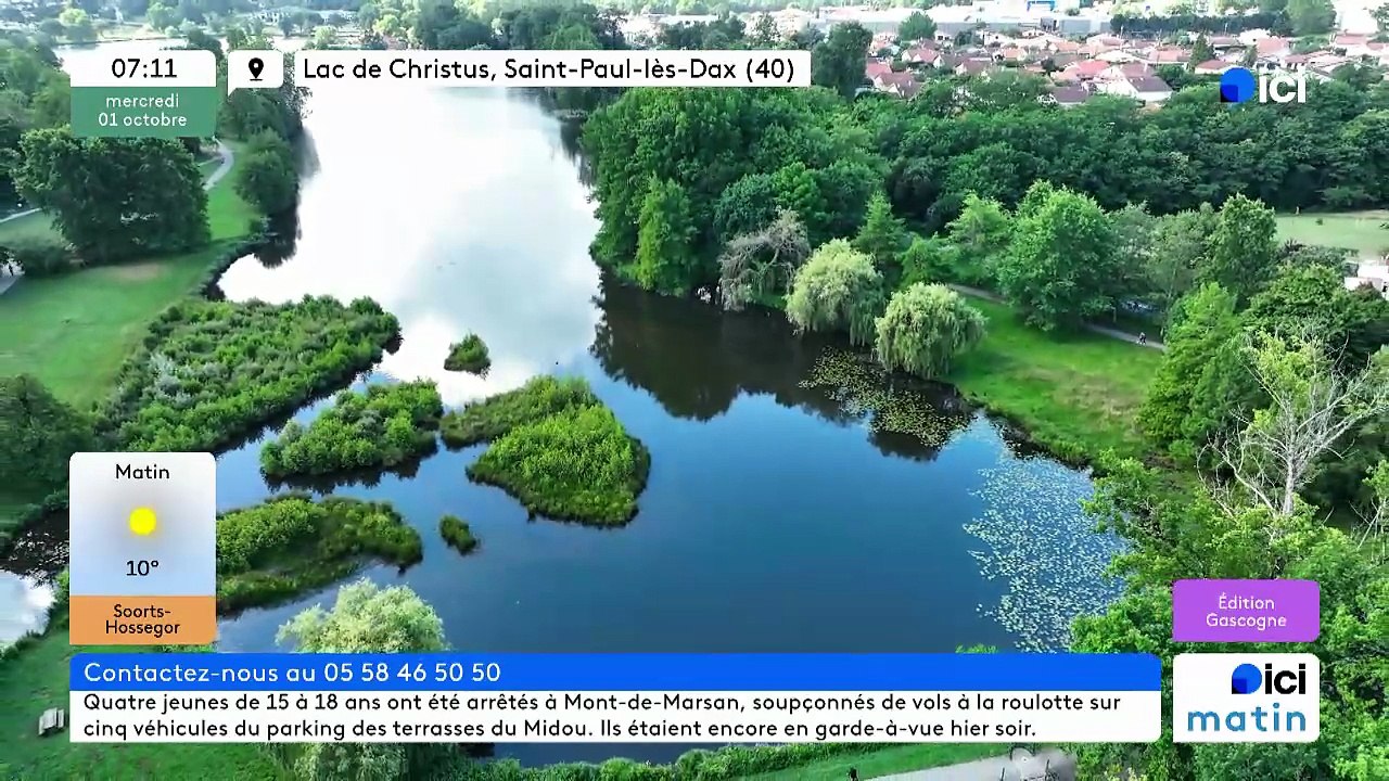 01/10/2025 - ici matin par ici Gascogne en vidéo