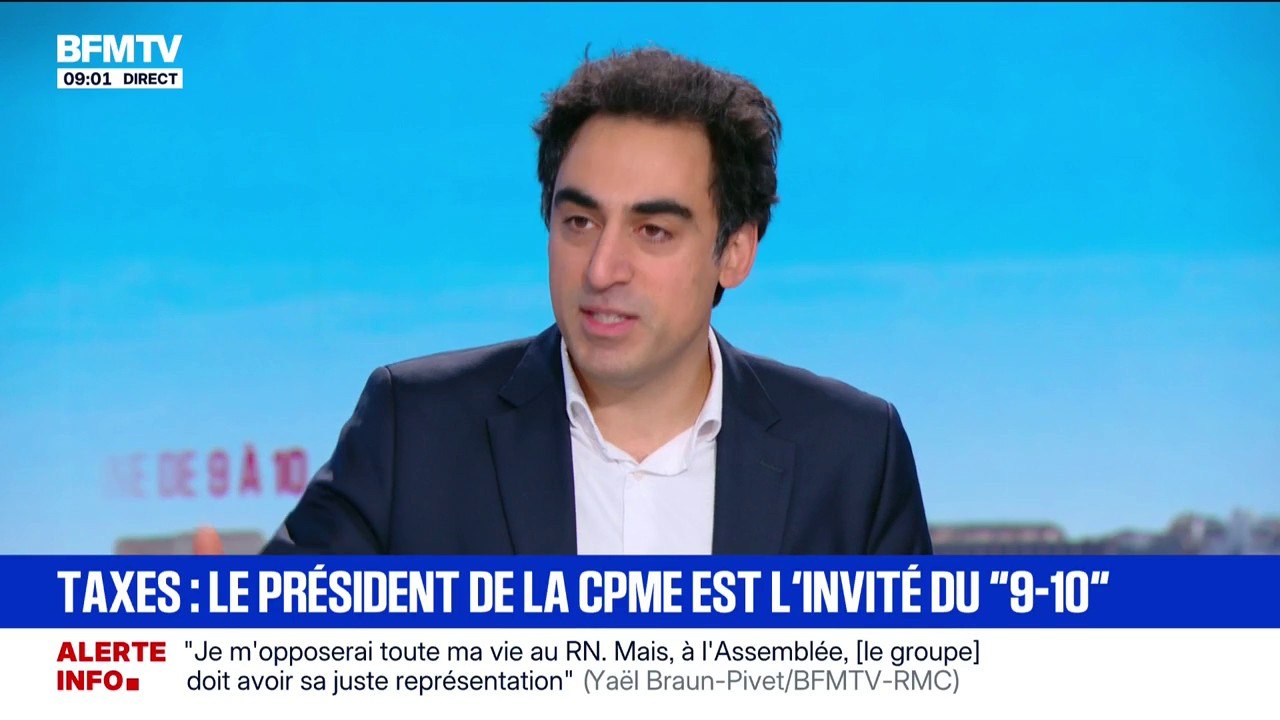 Meeting du Medef: "Ce n'est pas le bon moment, ni le bon signal d'aller manifester", estime Amir Reza-Tofighi (CPME)