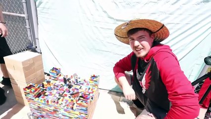 Molten Lava Vs Giant Ice Block Experiment