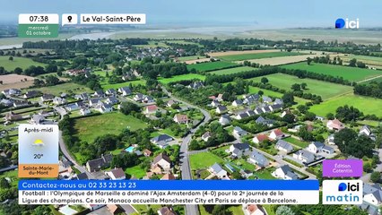 01/10/2025 - ici matin par ici Cotentin en vidéo