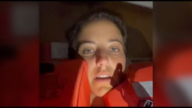 Benedetta Scuderi dalla Flotilla: l'esercito israeliano sta arrivando