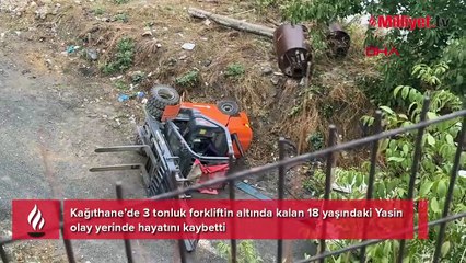 18 yaşındaki Yasin’in kahreden sonu! 3 tonluk aracın altında can verdi