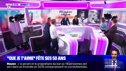 Johnny Hallyday – « Que je t’aime » fête ses 50 ans | BFM TV (09/09/2019)