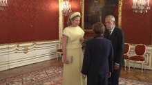 La reine Mathilde reçue officiellement par le président autrichien