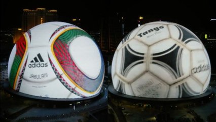 La nueva proyección en la Sphere de Las Vegas que ha sorprendido al mundo del fútbol