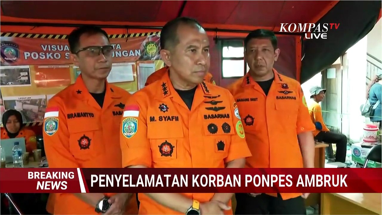 Basarnas Ungkap Kendala Penyelamatan Korban Ponpes Al-Khoziny Ambruk, Singgung Pengaruh Gempa