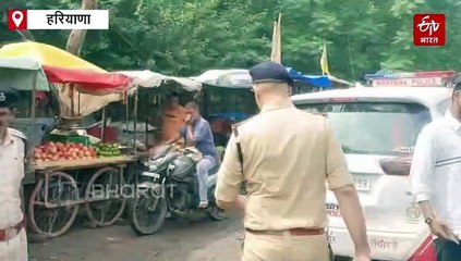 फरीदाबाद पुलिस ने गैंगस्टरों का सिर मुंडवाकर बाजार में घुमाया, एक की बैसाखी, दूसरे की व्हीलचेयर पर निकाली 'बारात'