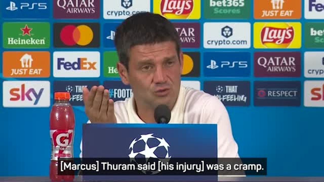 Chivu provides update on Thuram's injury