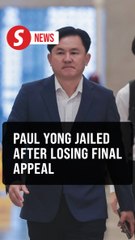 Federal Court upholds Paul Yong’s conviction, orders eight-year jail term