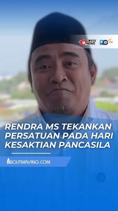 RENDA MS LEGISLATOR KOTA MALANG TEKANKAN PERSATUAN DI TENGAH PERBEDAAN PADA MOMEN HARI KESAKTIAN PANCASILA
