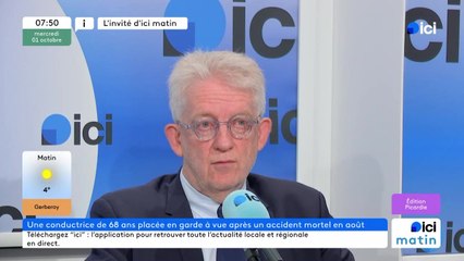Une conductrice jugée pour homcide routier : "Une première dans la Somme", selon le procureur d'Amiens,  Jean-Philippe Vicentini