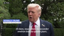 Trump dit que le Hamas a "trois ou quatre jours" pour répondre à son plan pour Gaza