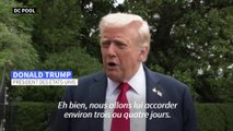 Trump dit que le Hamas a 