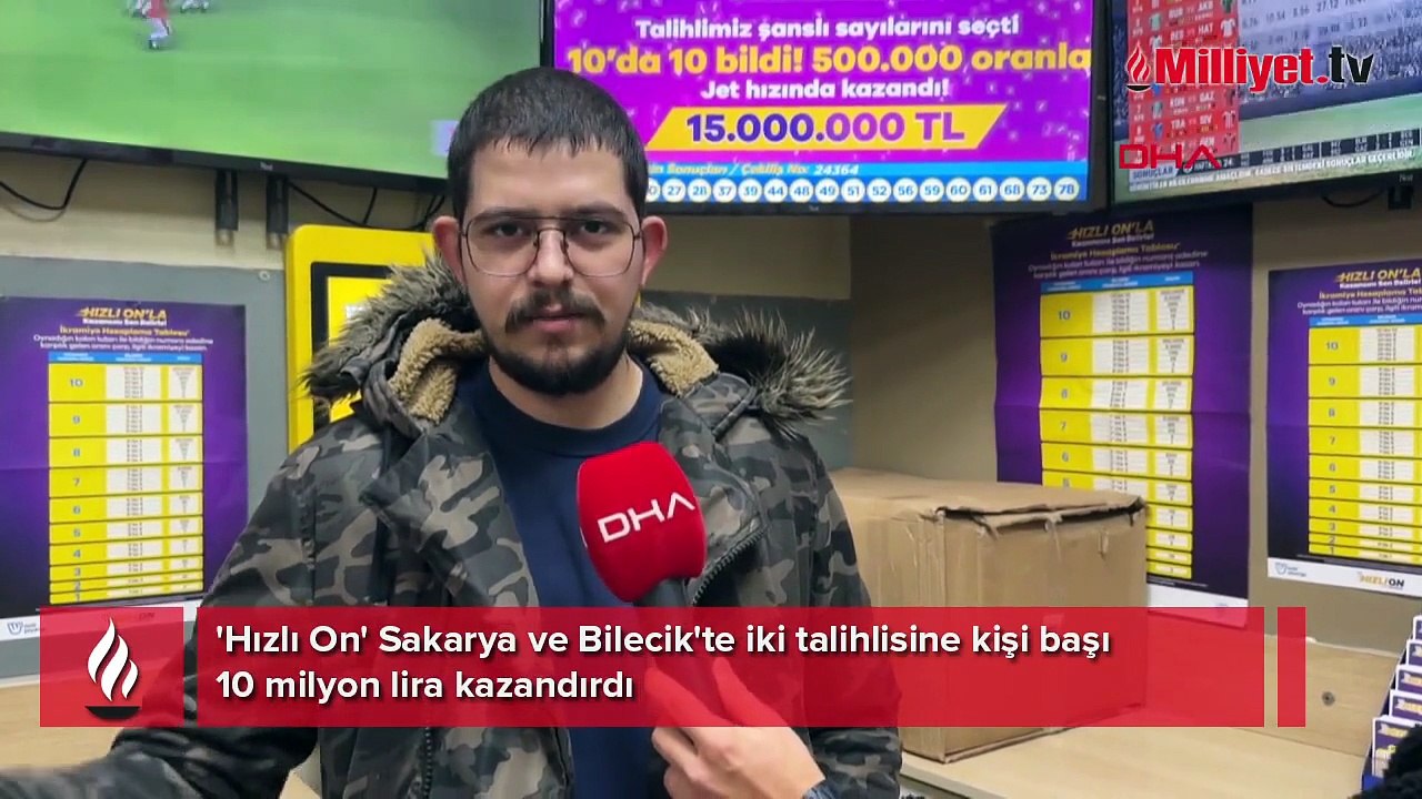 Vatandaşların ilgisi yoğun! '1 milyon kazandığını sandı, 10 milyon kazandı’