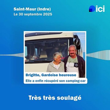 Brigitte et son mari ont enfin récupéré leur camping-car, en panne pendant 39 jours près de Châteauroux