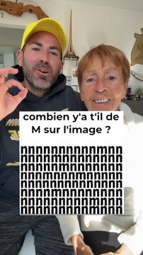 Vous en avez trouvé combien.