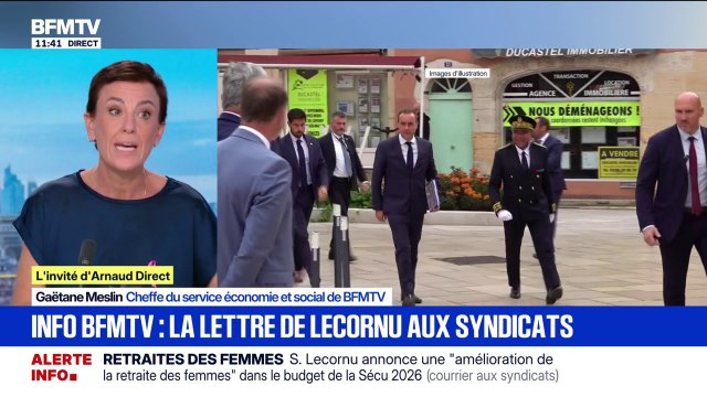 Sébastien Lecornu annonce une amélioration de la retraite des femmes dans le budget de la Sécu 2026