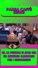 GF, la puntata si apre con un annuncio clamoroso per i concorrenti